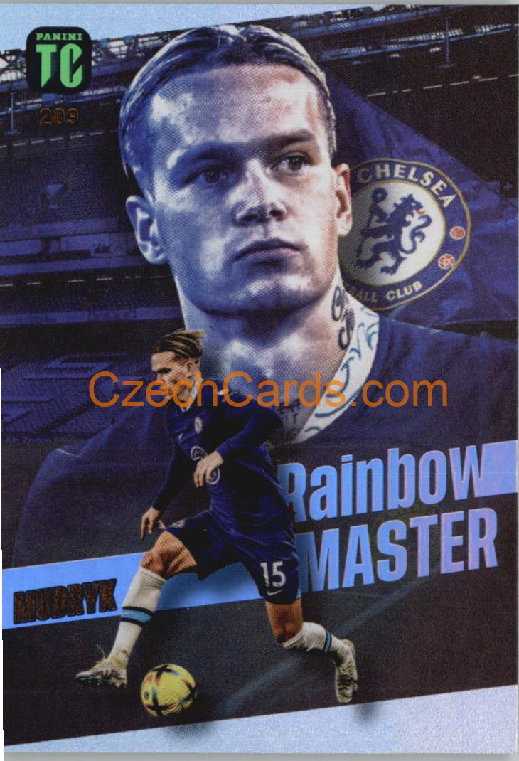 Mykhaylo Mudryk 2023 Panini Top Class Rainbow Master #209