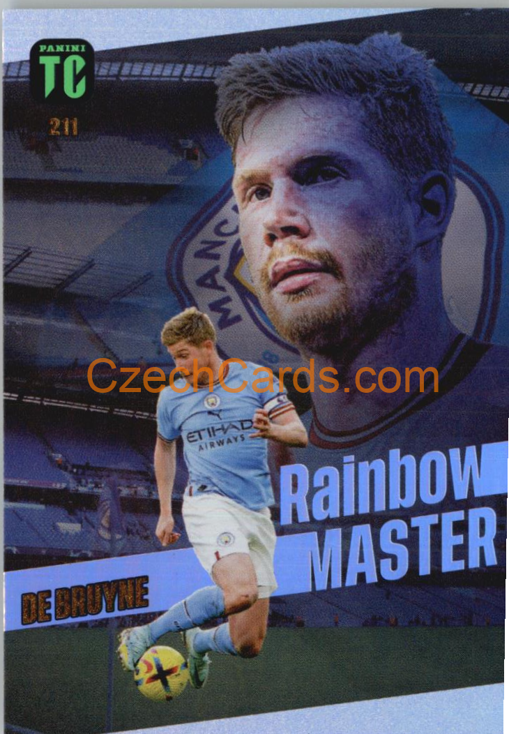 Kevin De Bruyne 2023 Panini Top Class Rainbow Master #211