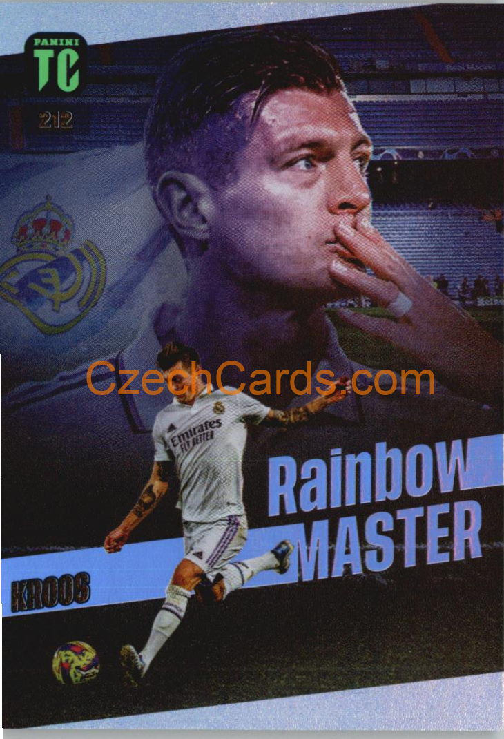 Toni Kroos 2023 Panini Top Class Rainbow Master #212