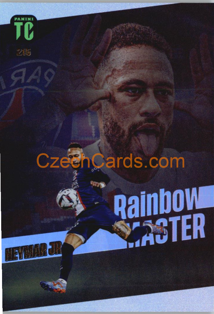 Neymar Jr 2023 Panini Top Class Rainbow Master #215