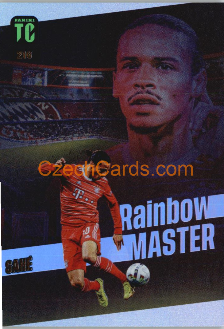 Leroy Sané 2023 Panini Top Class Rainbow Master #216