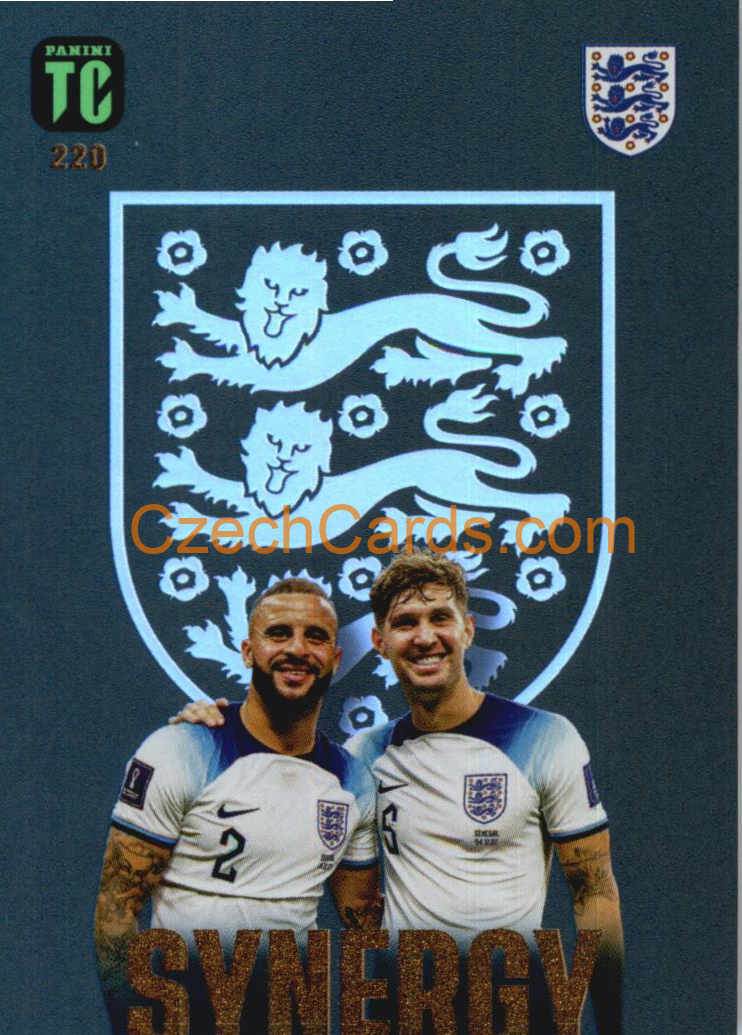 Kyle Walker / John Stones 2023 Panini Top Class Synergy #220