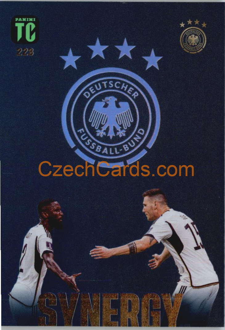 Antonio Rüdiger / Niklas Süle 2023 Panini Top Class Synergy #223