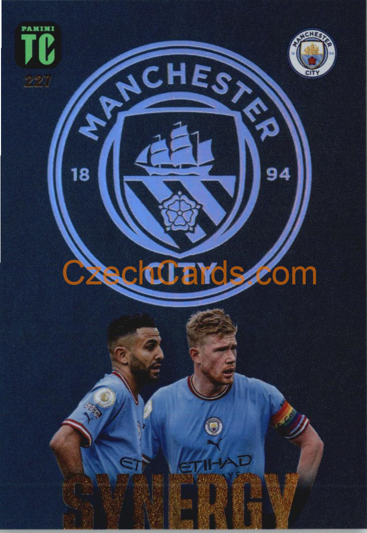 Riyad Mahrez / Kevin De Bruyne 2023 Panini Top Class Synergy #227