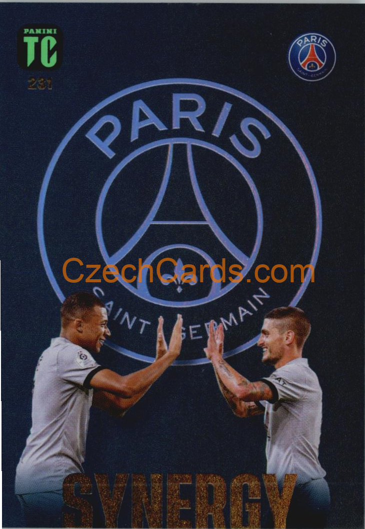 Kylian Mbappé / Marco Verratti 2023 Panini Top Class Synergy #231