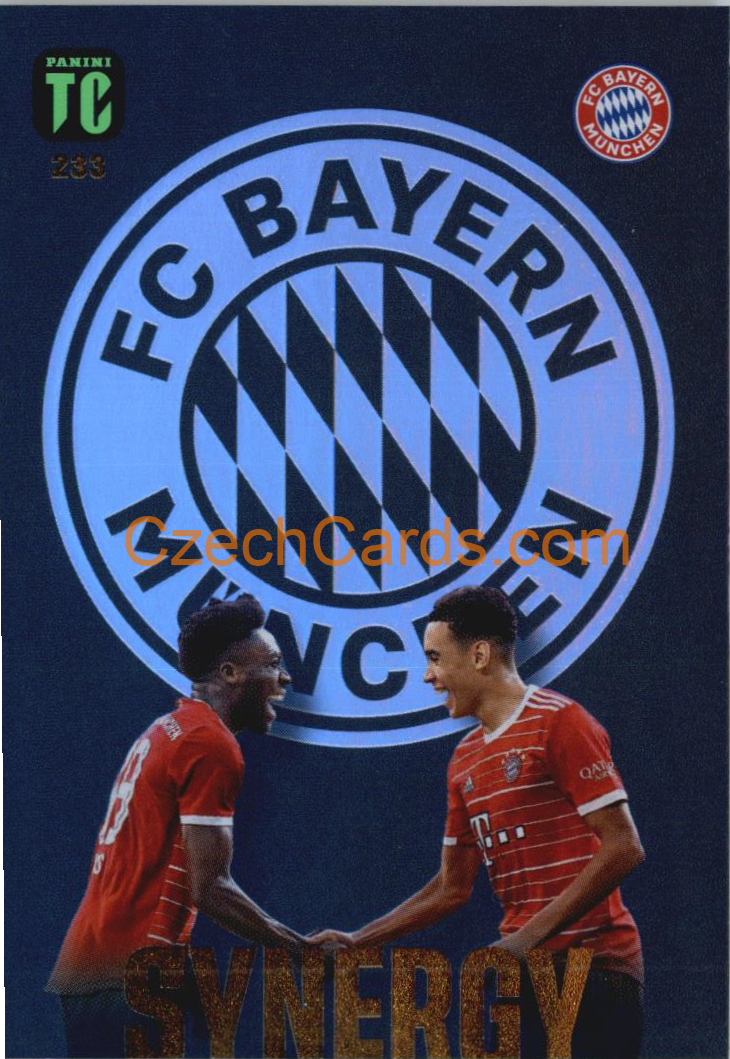 Alphonso Davies / Jamal Musiala 2023 Panini Top Class Synergy #233