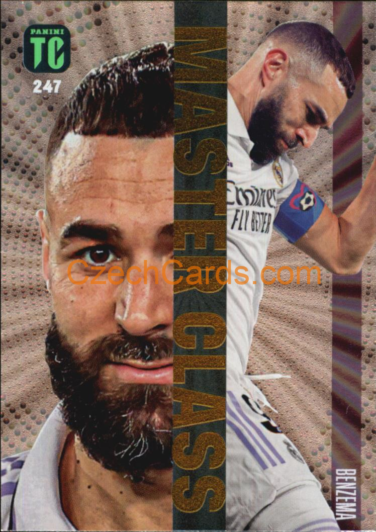 Karim Benzema 2023 Panini Top Class Master Class #247