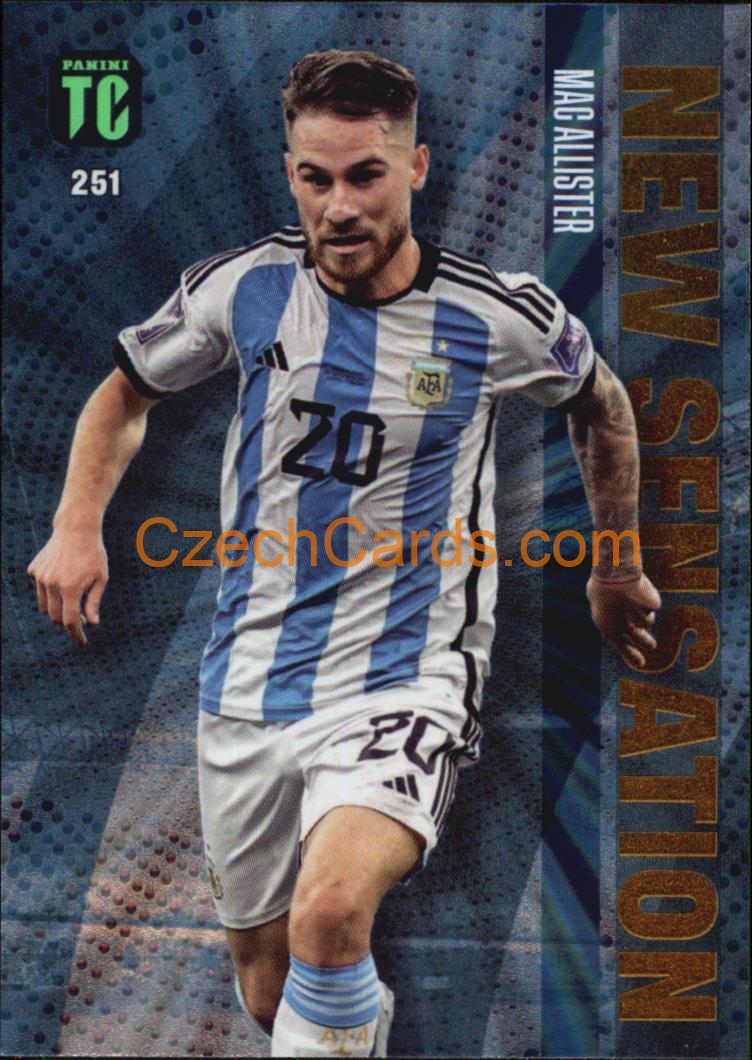 Alexis Mac Allister 2023 Panini Top Class New Sensation #251