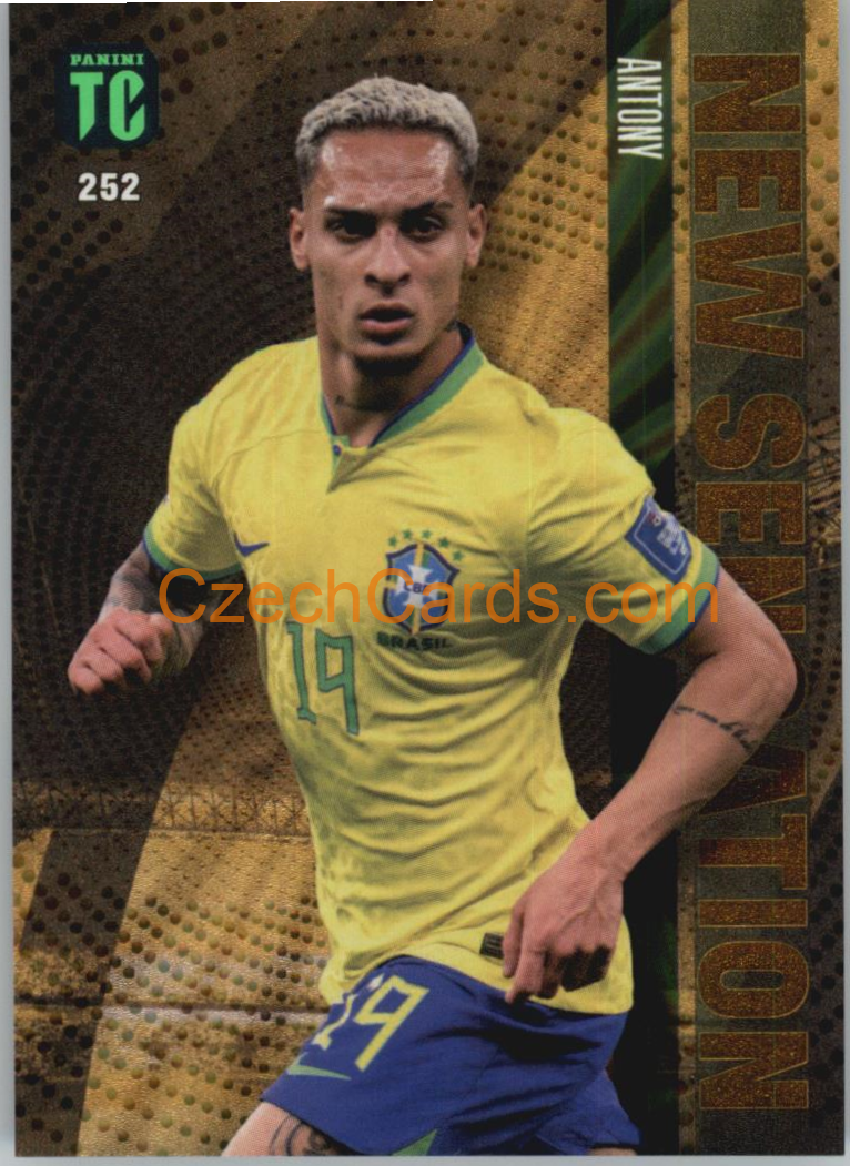 Antony 2023 Panini Top Class New Sensation #252