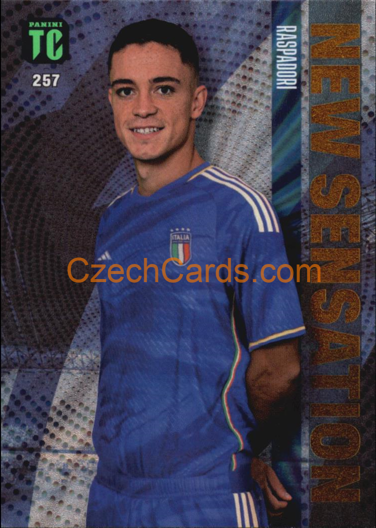 Giacomo Raspadori 2023 Panini Top Class New Sensation #257
