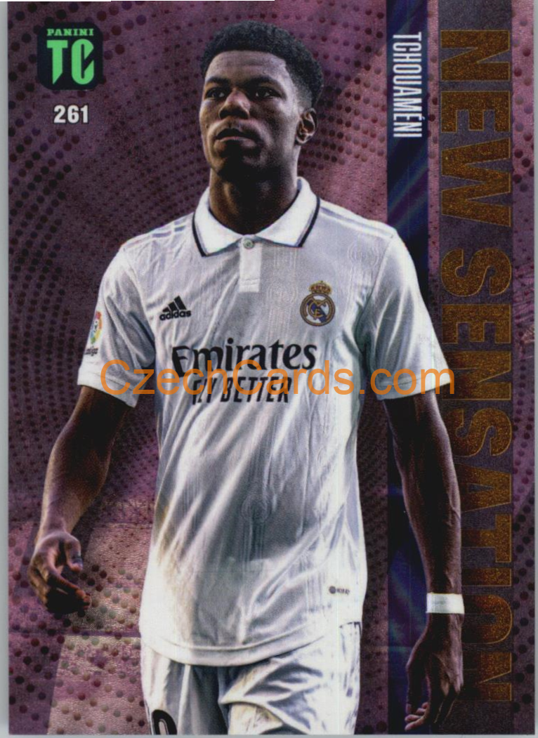 Aurélien Tchouaméni 2023 Panini Top Class New Sensation #261