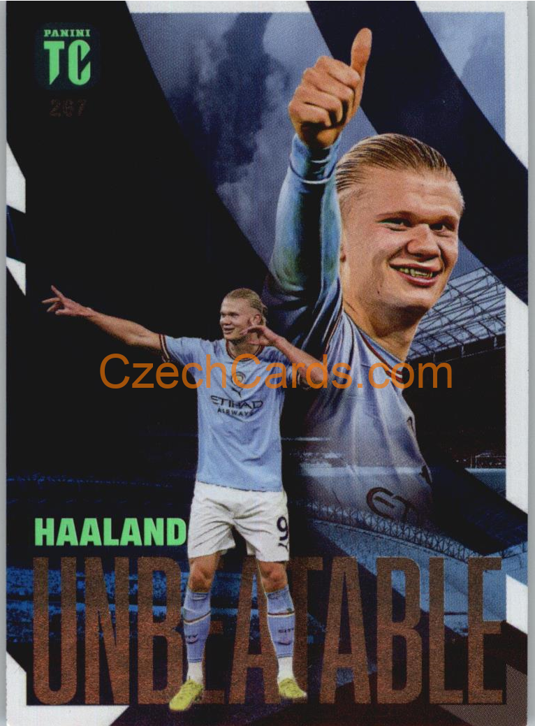 Erling Haaland 2023 Panini Top Class Unbeatable #267