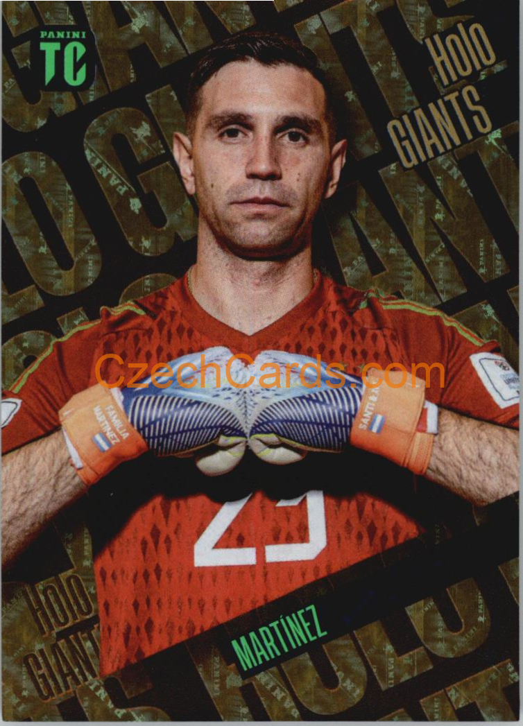 Emiliano Martínez 2023 Panini Top Class Holo Giant #HG-EM
