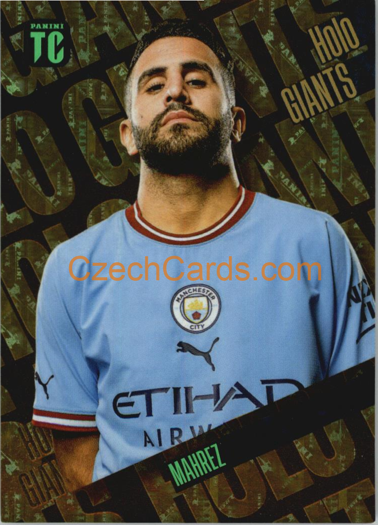 Riyad Mahrez 2023 Panini Top Class Holo Giant #HG-RM