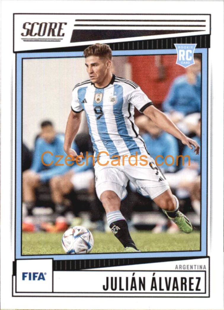 Julian Alvarez 2022/23 Panini SCORE FIFA #13
