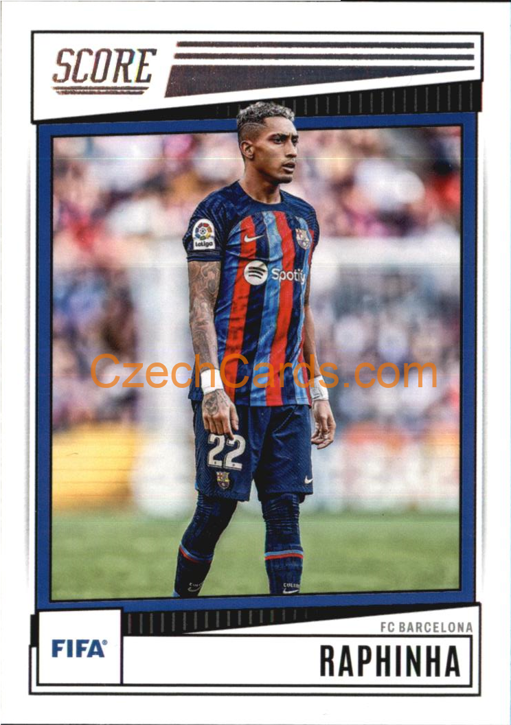 Raphinha 2022/23 Panini SCORE FIFA #60