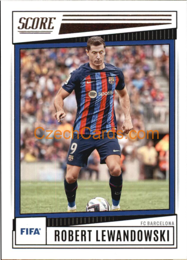 Robert Lewandowski 2022/23 Panini SCORE FIFA #61