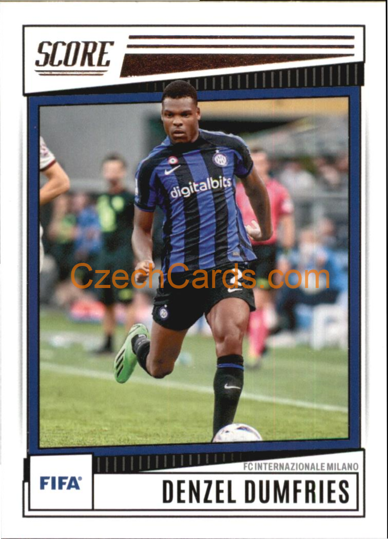 Denzel Dumfries 2022/23 Panini SCORE FIFA #64
