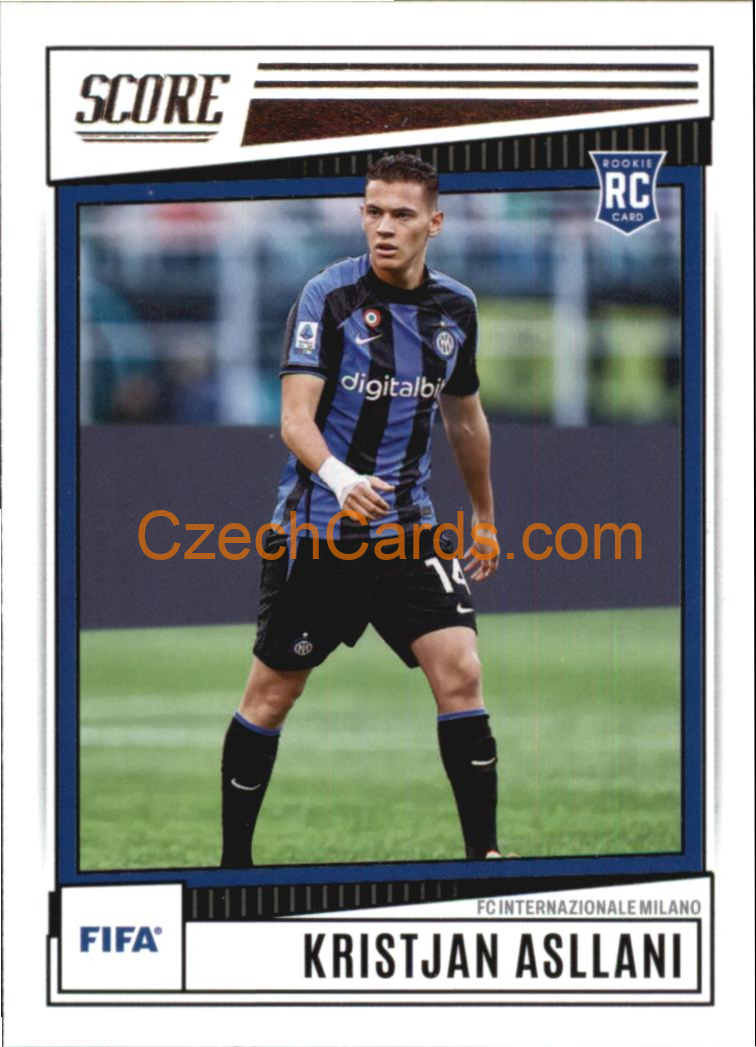 Kristjan Asllani 2022/23 Panini SCORE FIFA #66 RC