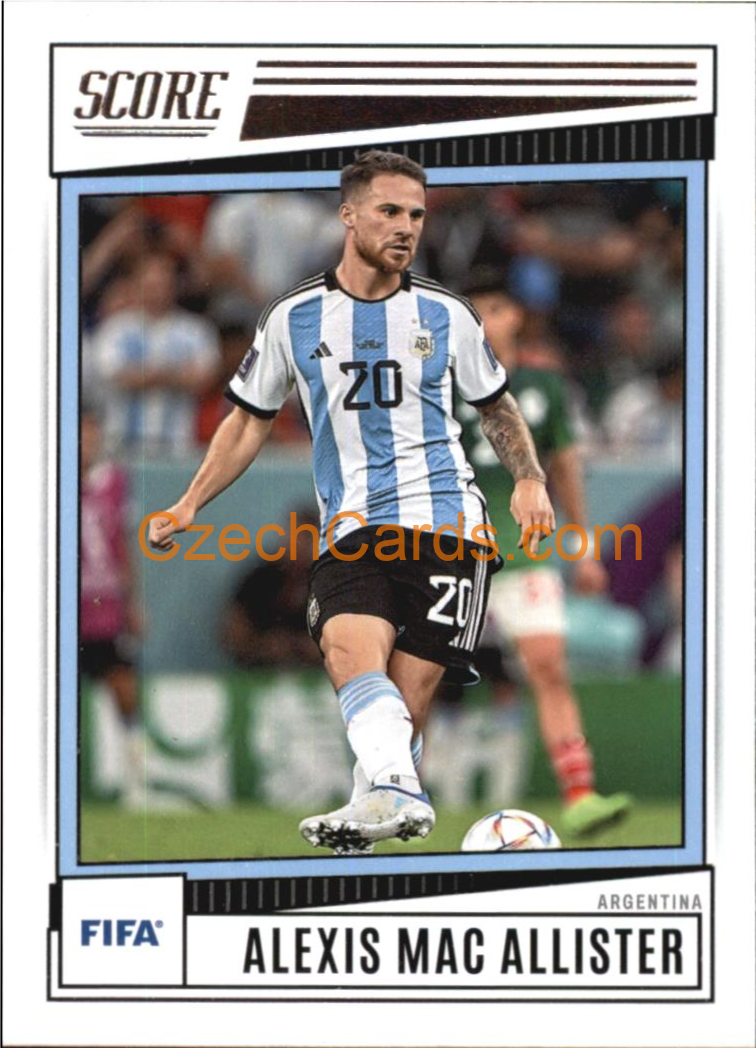 Alexis Mac Allister 2022/23 Panini SCORE FIFA #94