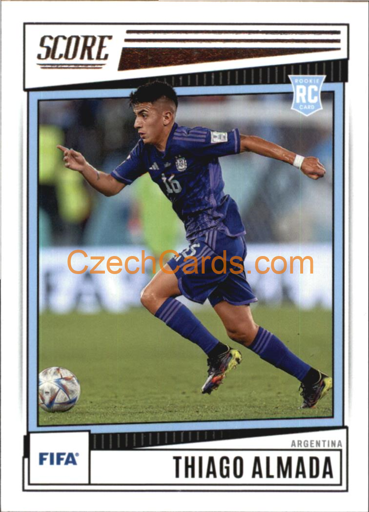 Thiago Almada 2022/23 Panini SCORE FIFA #103 RC