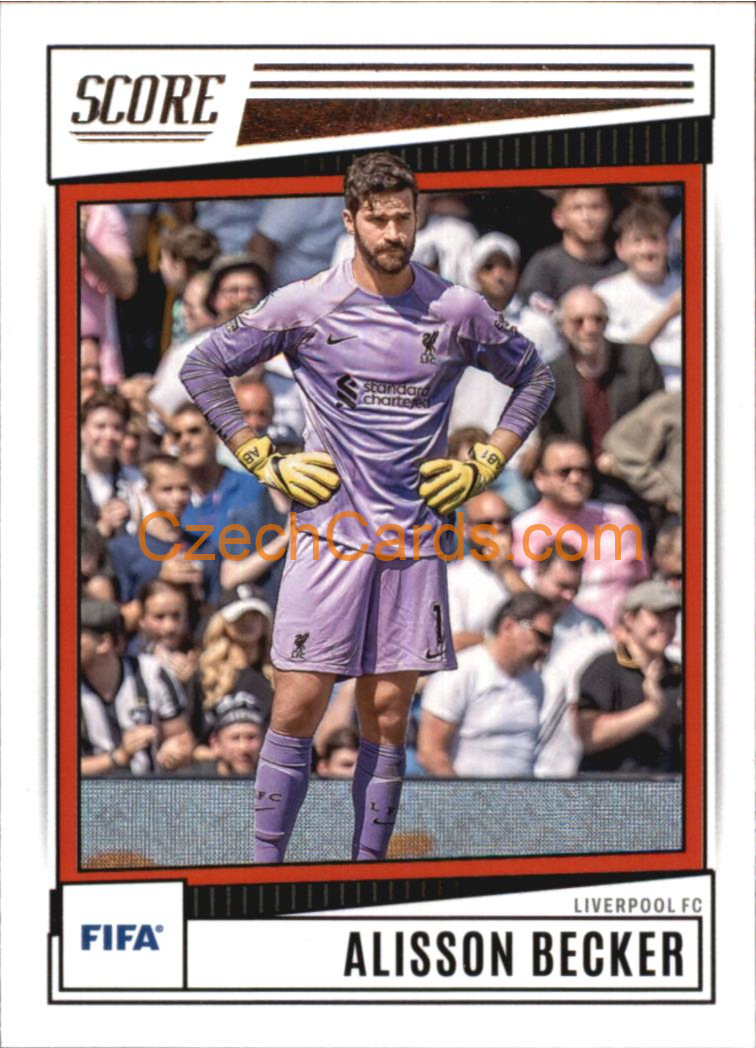 Alisson Becker 2022/23 Panini SCORE FIFA #110