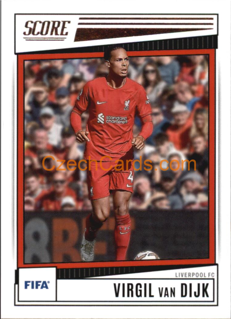 Virgil van Dijk 2022/23 Panini SCORE FIFA #119