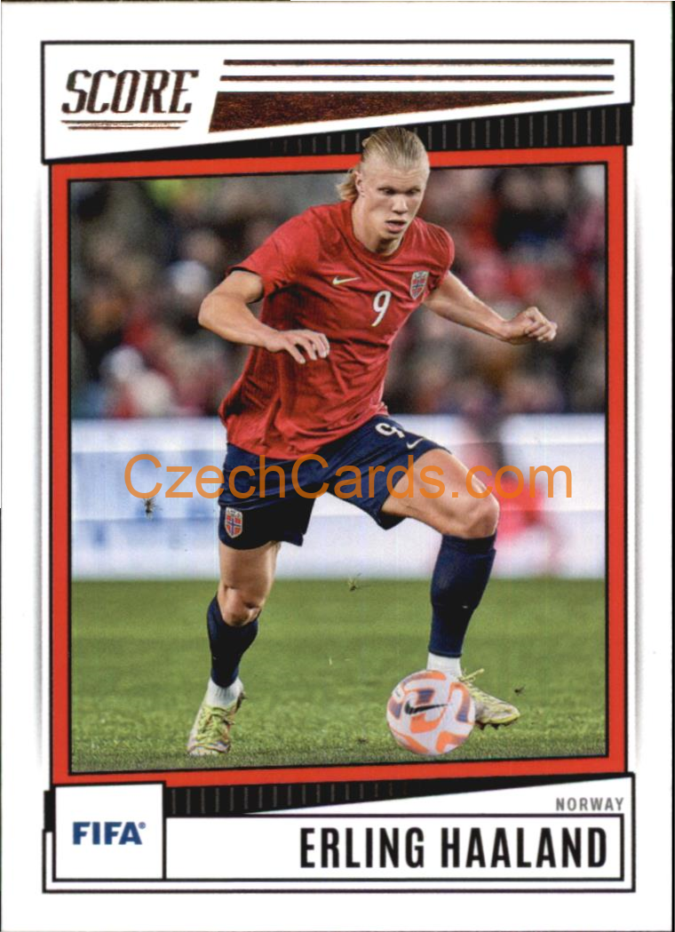 Erling Haaland 2022/23 Panini SCORE FIFA #120