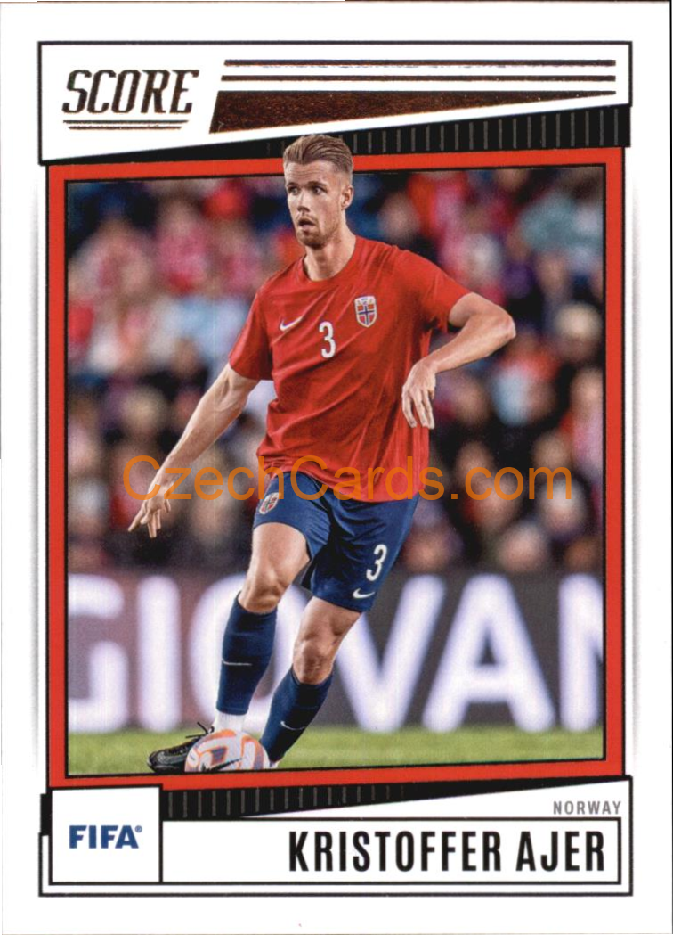 Kristoffer Ajer 2022/23 Panini SCORE FIFA #122