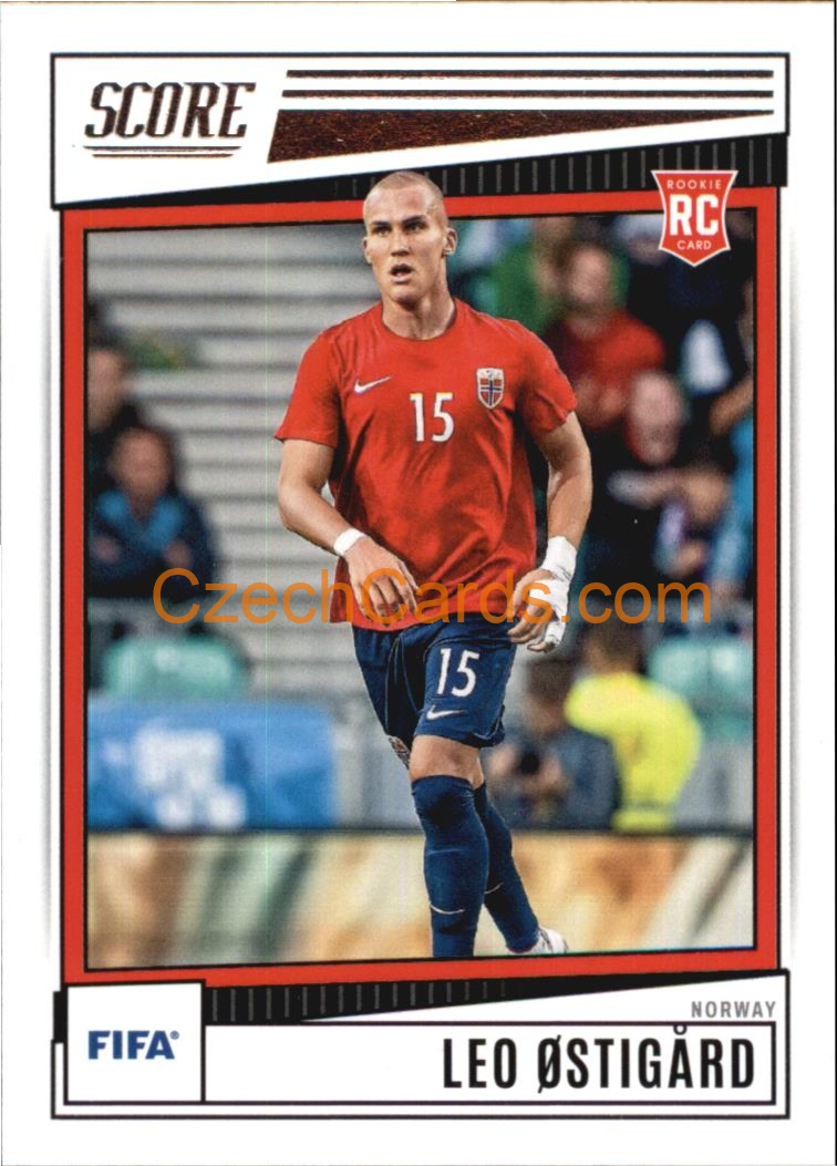 Leo Ostigard 2022/23 Panini SCORE FIFA #123 RC