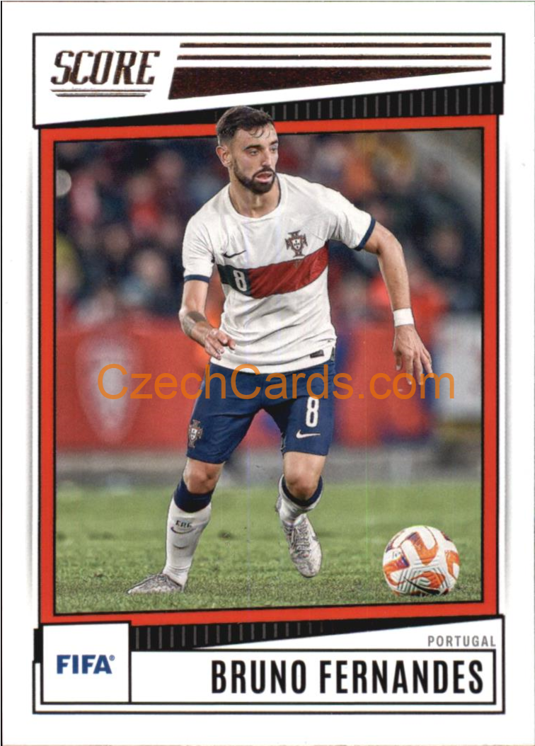 Bruno Fernandes 2022/23 Panini SCORE FIFA #136