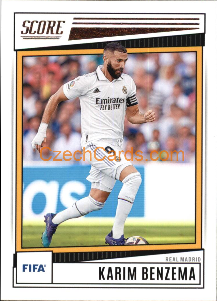 Karim Benzema 2022/23 Panini SCORE FIFA #150