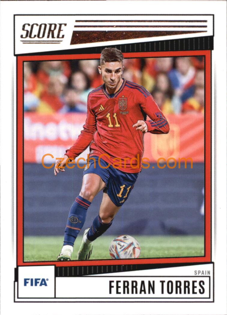 Ferran Torres 2022/23 Panini SCORE FIFA #158