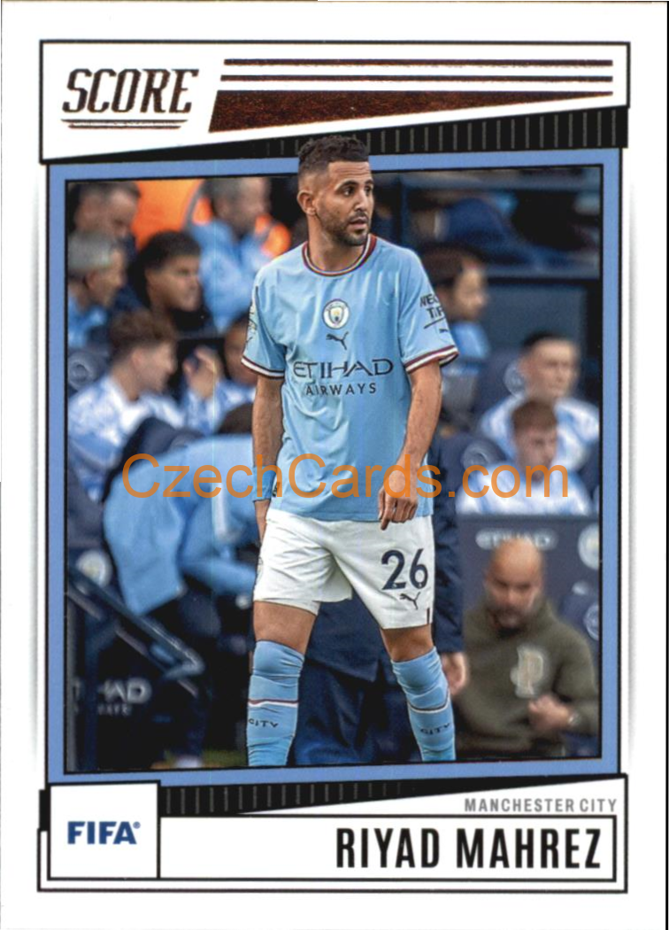 Riyad Mahrez 2022/23 Panini SCORE FIFA #184