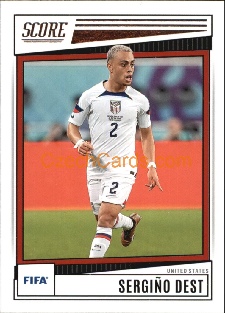 Sergino Dest 2022/23 Panini SCORE FIFA #197