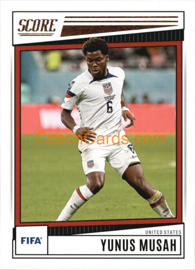 Yunus Musah 2022/23 Panini SCORE FIFA #200