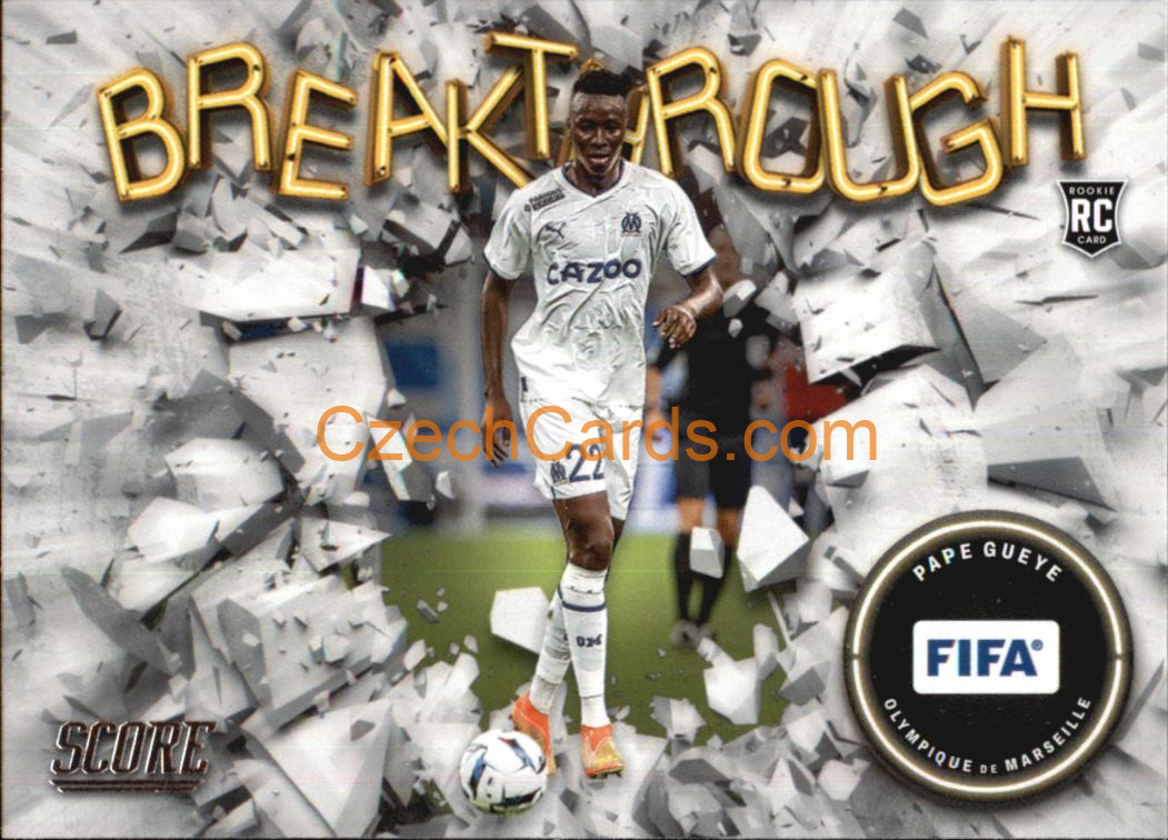 Pape Gueye 2022/23 Panini SCORE FIFA Breakthrough #BT21 RC