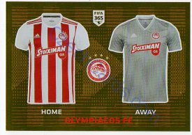 Olympiacos FC T-Shirt 2020 FIFA 365 #197 GOLD