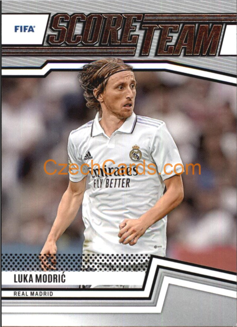 Luka Modric 2022/23 Panini SCORE FIFA Score Team #ST22