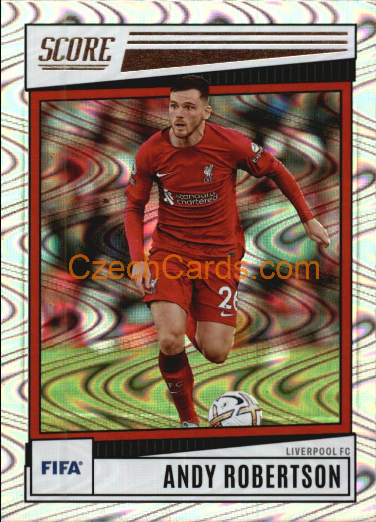 Andy Robertson 2022/23 Panini SCORE FIFA Swirl parallel #111