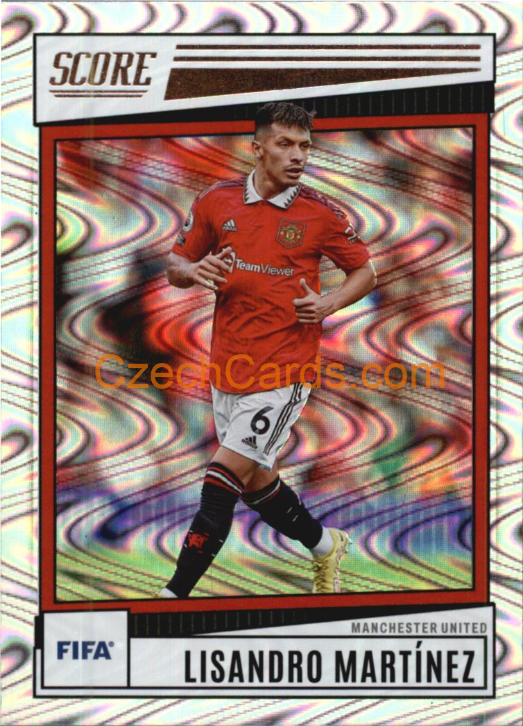 Lisandro Martinez 2022/23 Panini SCORE FIFA Swirl parallel #191
