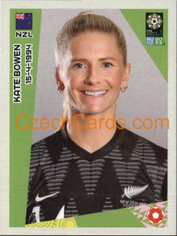 Kate Bowen Panini 2023 FIFA Women's World Cup Sticker #12