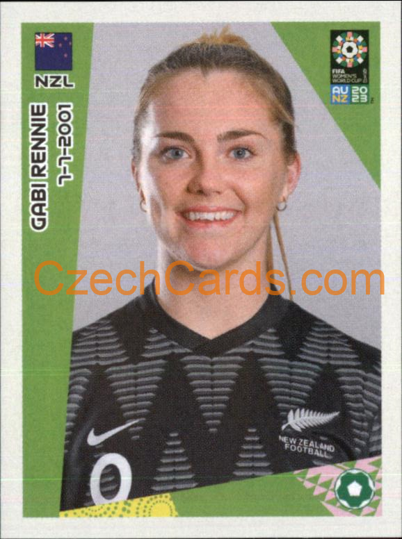 Gabi Rennie Panini 2023 FIFA Women's World Cup Sticker #18