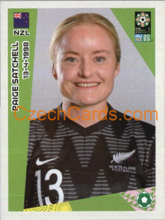Paige Satchell Panini 2023 FIFA Women's World Cup Sticker #21