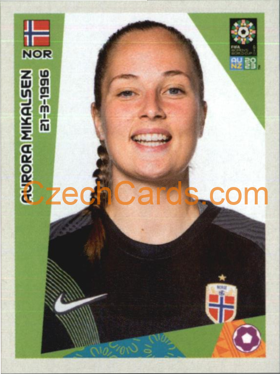 Aurora Mikalsen Panini 2023 FIFA Women's World Cup Sticker #24