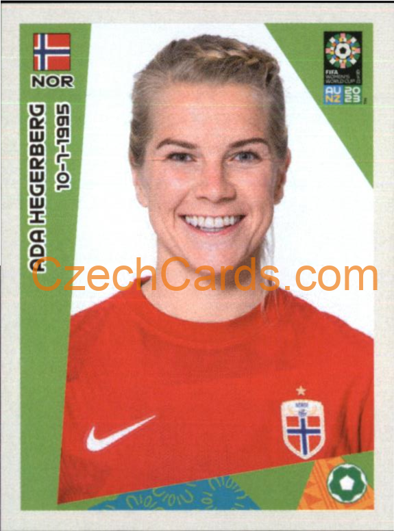 Ada Hegerberg Panini 2023 FIFA Women's World Cup Sticker #37