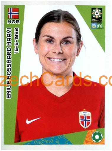 Emilie Bosshard Haavi Panini 2023 FIFA Women's World Cup Sticker #38