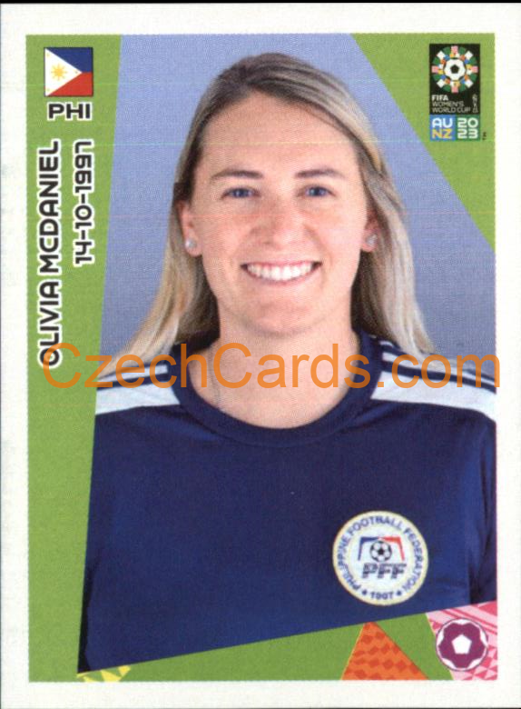 Olivia McDaniel Panini 2023 FIFA Women's World Cup Sticker #40