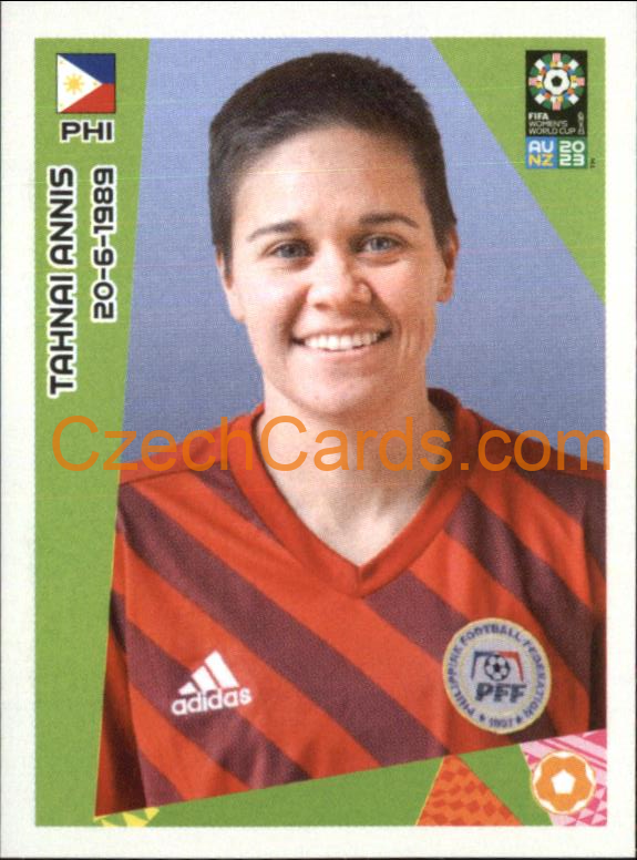 Tahnai Annis Panini 2023 FIFA Women's World Cup Sticker #50