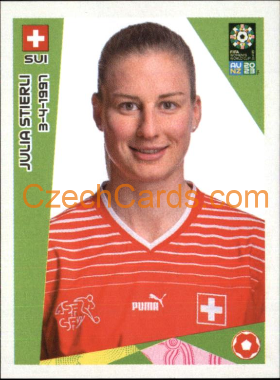 Julia Stierli Panini 2023 FIFA Women's World Cup Sticker #60
